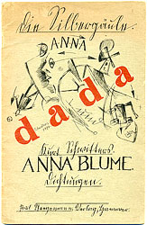 Kurt Schwitters, Anna Blume. Dichtungen, 1919