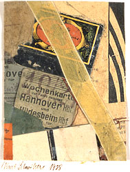 Kurt Schwitters, Untitled (Hanover and Hildesheim), 1928